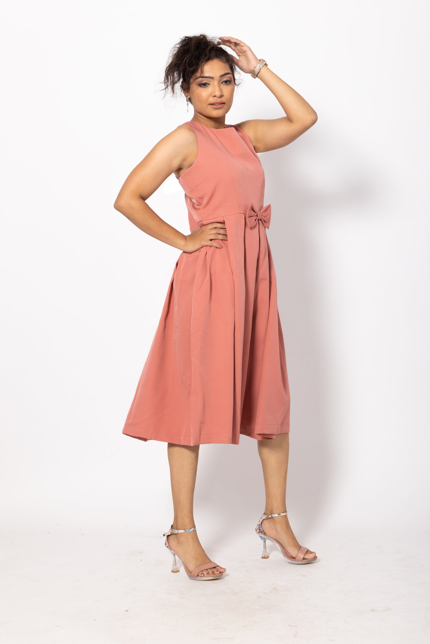 Blush sleeveless dress hotsell